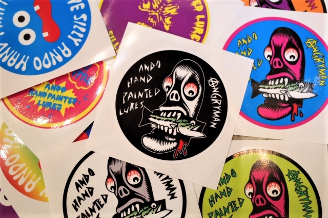 a.h.p.l(ando hand painted lures)『a.h.p.l ステッカー』