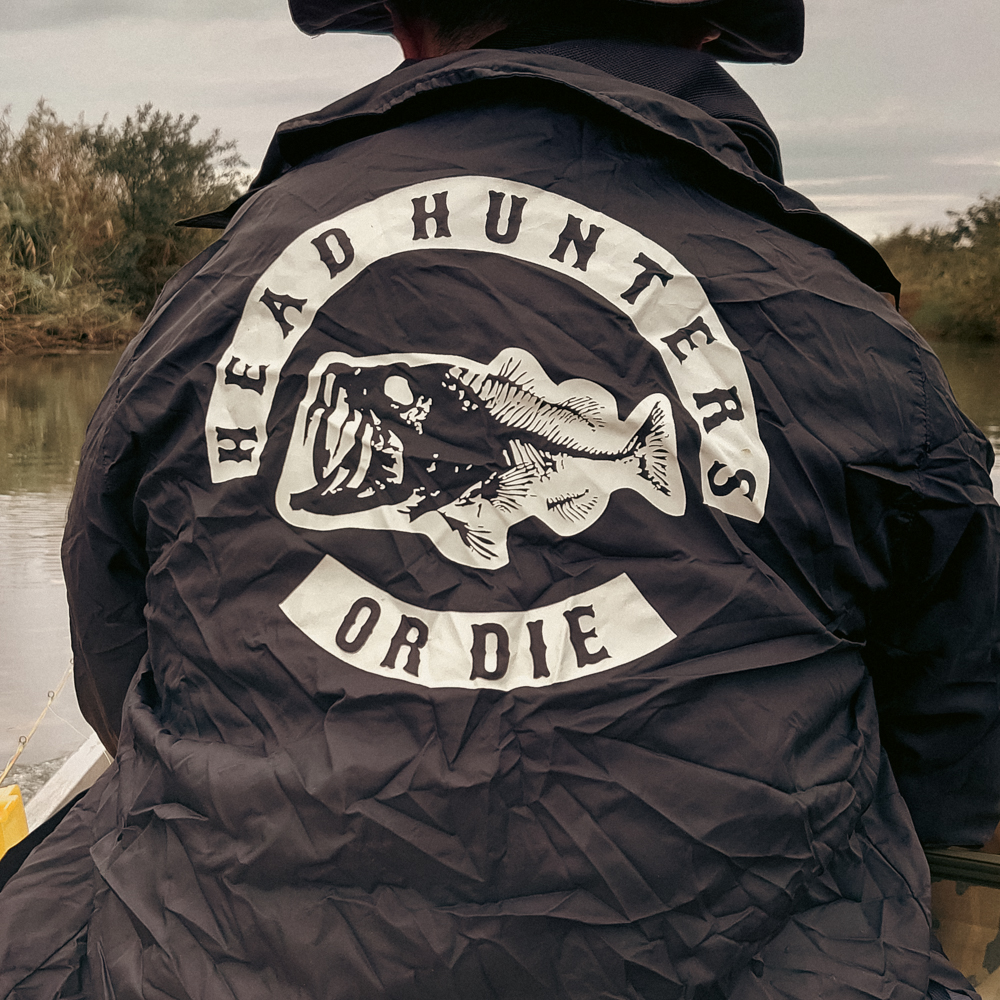 【10/7(水)までの受注生産予約商品11/上旬頃入荷予定】HeadHunters『or die ナイロンコーチジャケット2種』