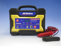 Acデルコ 12vバッテリー用サルフェーション減少機能搭載パルス充電チャージャー