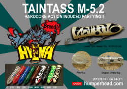 HYENA(ハイエナ)  『TAINTASS M5.2 (テインタス)』