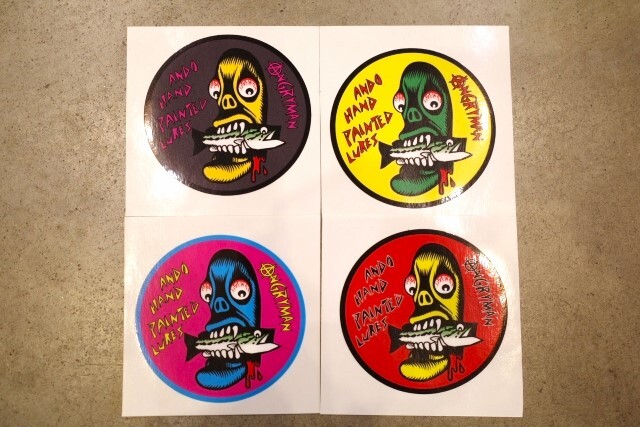 a.h.p.l(ando hand painted lures)『a.h.p.l ステッカー』