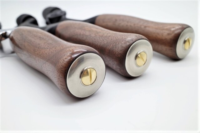 ブライトリバー『セミダブルウォールナットウッドグリップ』