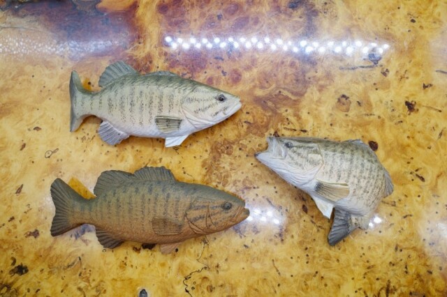 彫魚 FUMIO NAGAI (永井文雄) 『彫魚ブローチ各種』『【受注】壁掛け作品』