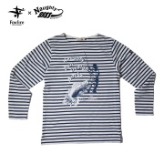 Foxfire×NaughtyBait　Angler’s Border Tee L/S