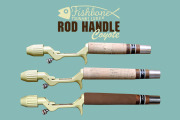 津波ルアーズ『Fishbone Rod Handle “Coyote” (フィッシュボーン・ロッド・ハンドル “コヨーテ”)』