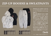 【10月4日までの予約商品/10月下旬頃の入荷予定】Chest114 『ZIP-UP HOODIE &amp; SWEATPANTS』