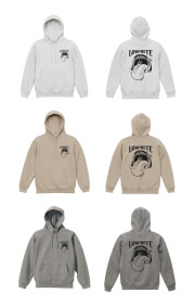 【10/31までの予約商品/11月中旬頃の入荷予定】LOWBITE『KOJI YAOITA BITE PULLOVER HOODIE』