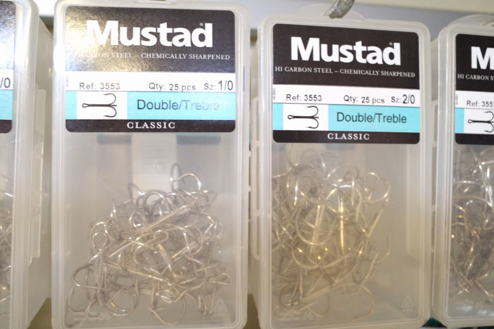 Mustad 『3553 Treble Hook 』25本パック