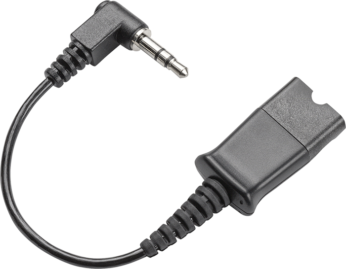 Plantronics（プラントロニクス）Poly アクセサリ φ3.5Lタイプ変換ケーブル（携帯電話・PHS用） 85Q37AA(40845-01)