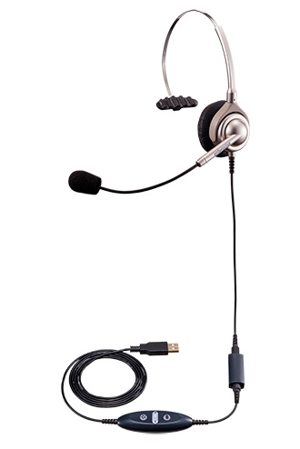 エンタープライズ製（日本製） USBヘッドセットパック片耳タイプ ND77S
