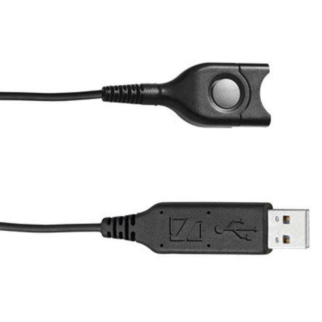 Sennheiser 有線ヘッドセット USB接続 ゼンハイザー オンイヤーヘッドセット USB A、 ジャックプラグ