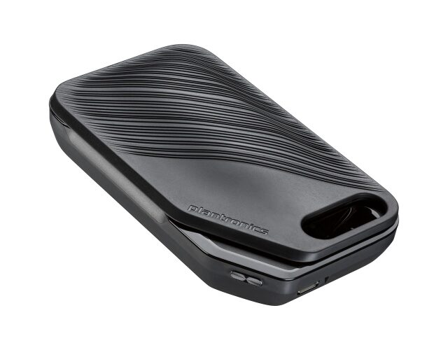 Poly Voyager5200 UC ワイヤレスイヤホン+充電ケース+ドングル Poly Voyager 5200 UC BT700ドングル ポータブル充電ケース付き