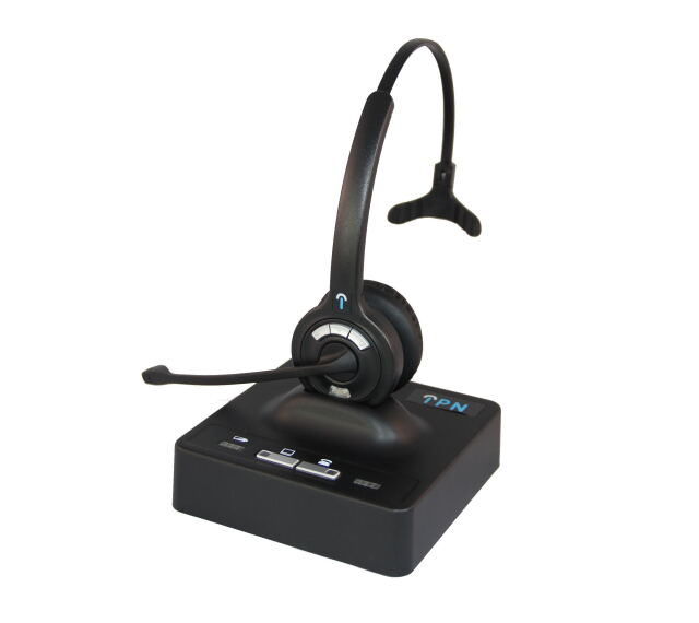 IPN W980 ワイヤレスヘッドセット（電話機 / ＰＣ 接続）片耳タイプ