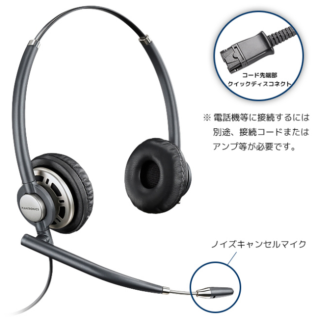 Plantronics（プラントロニクス） HW720　アンコアプロ・ワイドバンド 8R707AA#AC3(78714-101)