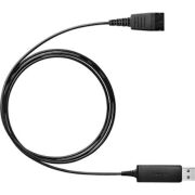 Jabra製ヘッドセット用接続コード「Jabra LINK 230」USB接続変換アダプター 230-09