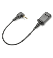 プラントロニクスヘッドセット(φ2.5Lタイプ変換ケーブル（携帯電話・PHS用） 43038-01)