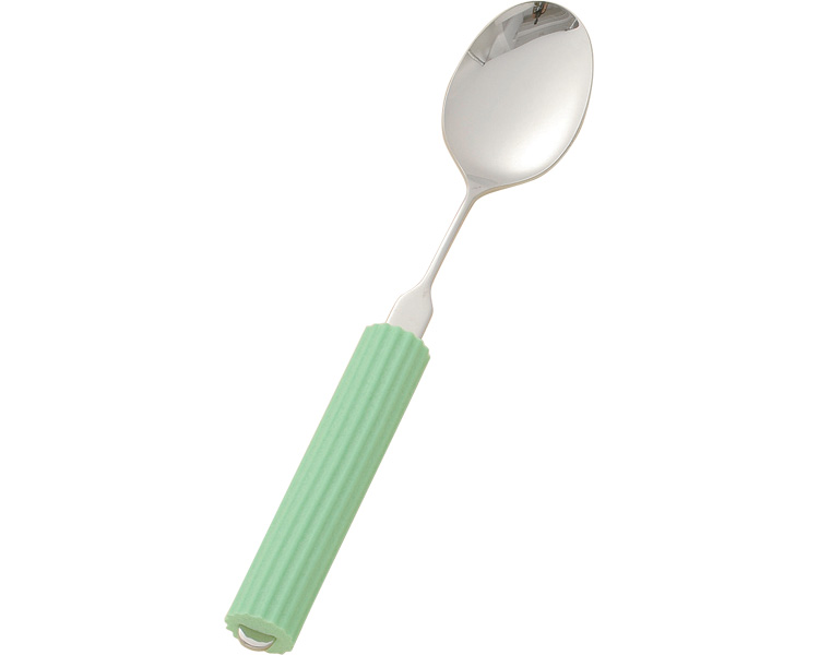 オールステンレスハンドル・シリコンスポンジ付 / N-1/SS-18　スプーン大