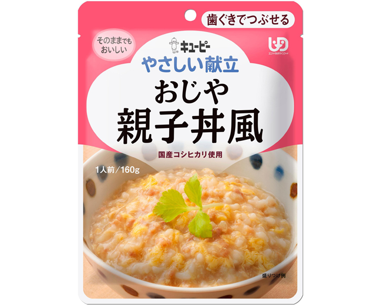 キューピーやさしい献立　Y2-3　おじや　親子丼風 / 36837　160g