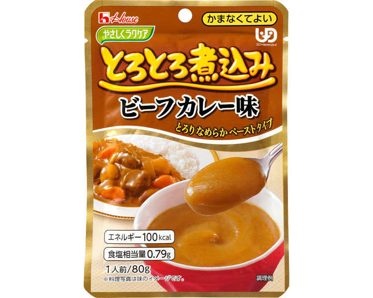 やさしくラクケア　とろとろ煮込み　ビーフカレー味 / 88388　80g