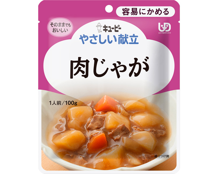 キューピーやさしい献立　Y1-19　肉じゃが / 33350　100g