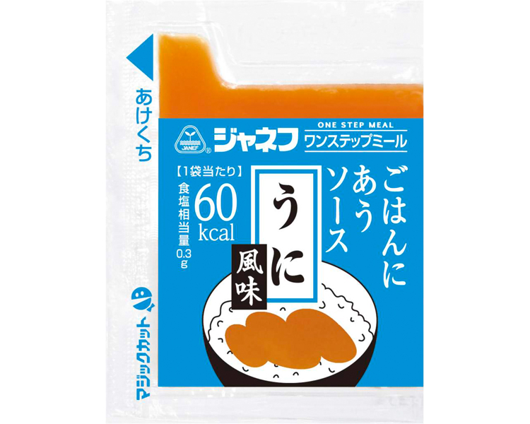 ジャネフ　ごはんにあうソース　うに風味 / 011196　10g×40袋