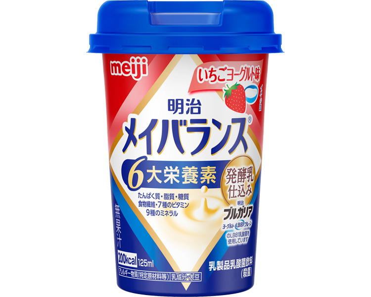 明治　メイバランスMiniカップ　いちごヨーグルト味 / 1415458　125mL