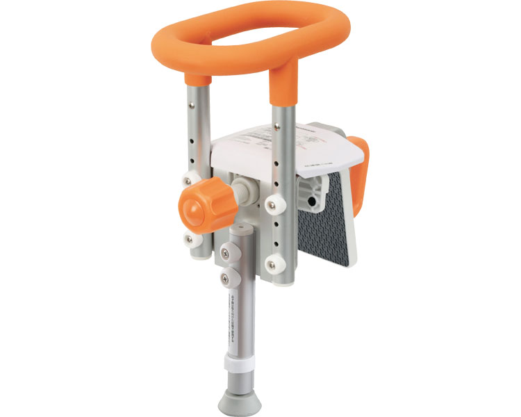 浴槽手すり 浴槽手すり 入浴グリップ［ユクリア］ユニットバス専用コンパクト　130脚付S / PN-L12313D　オレンジ 高齢者・介護・パナソニック エイジフリー