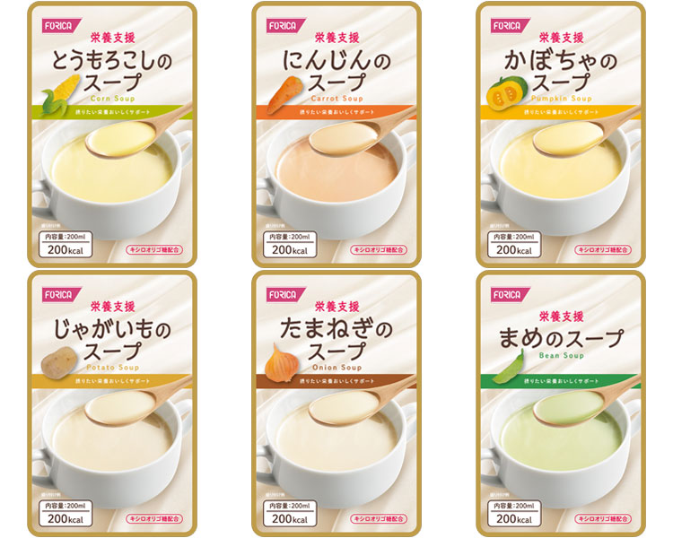 栄養支援スープ　詰合せ / 568365　6種類×各5個入