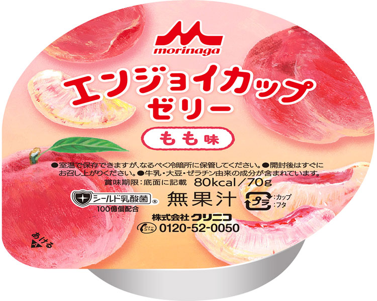 エンジョイカップゼリー　もも味 / 0655417　70g