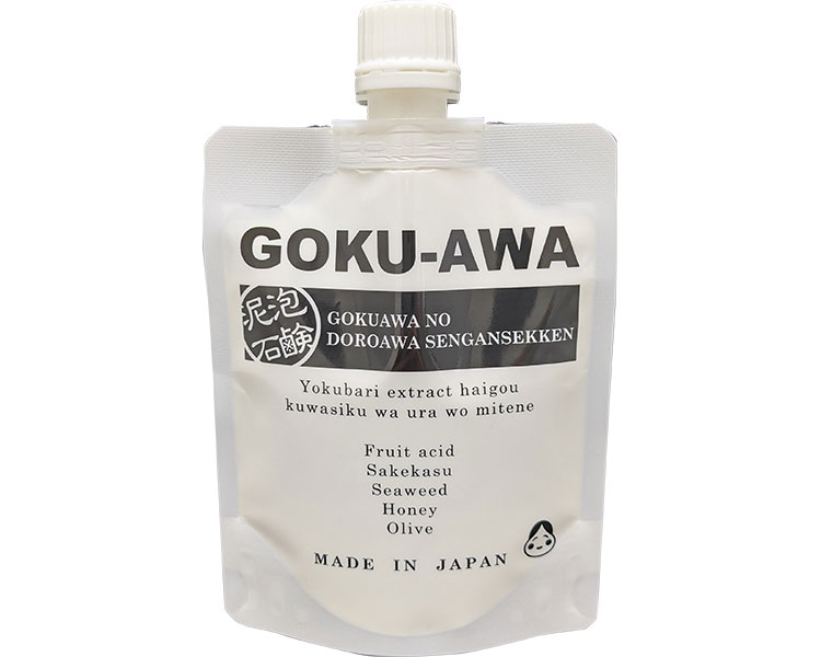 その他 清拭剤 GOKU-AWA（ゴクアワ）　泥泡洗顔石鹸 / 130g 高齢者・介護・