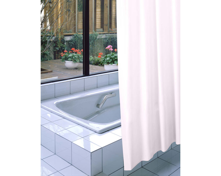 その他 入浴関連 防炎バスカーテン / NVS-400　ライトピンク 高齢者・介護・明和グラビア