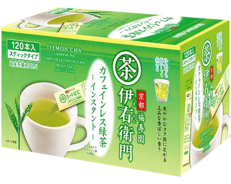 伊右衛門　カフェインレス緑茶　インスタント　スティック / 0.8g×120本