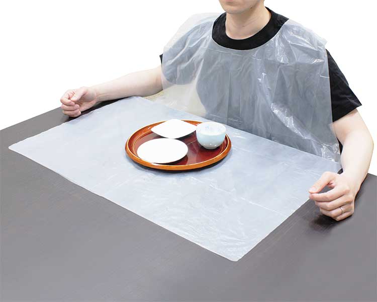 使い捨てエプロン / DPE-00１　５0枚入