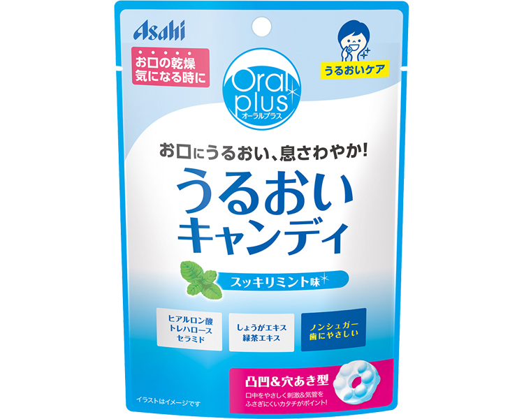 オーラルプラス　うるおいキャンディ　スッキリミント味 / 600646　57g