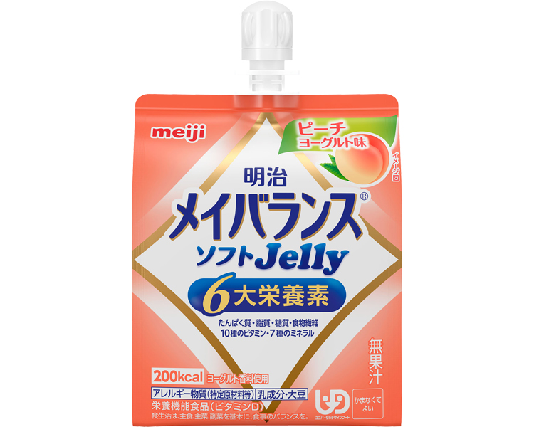 明治　メイバランスソフトJelly　ピーチヨーグルト味 / 1671331　125mL