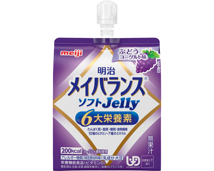 明治　メイバランスソフトJelly　ぶどうヨーグルト味 / 1671337　125mL