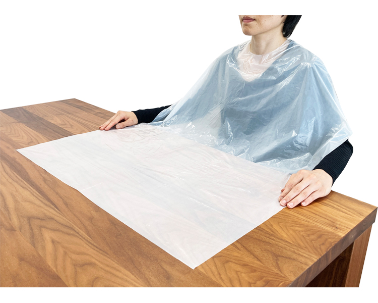 竹虎食事用エプロン使い捨て / １0２２9５　５0枚入