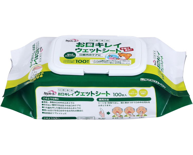 ケアハート口腔専科　お口キレイウェットシートN / 100枚入