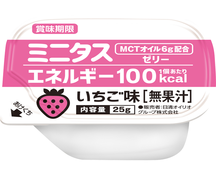 ミニタス　エネルギーゼリー　いちご味 / 021759　25g×9個