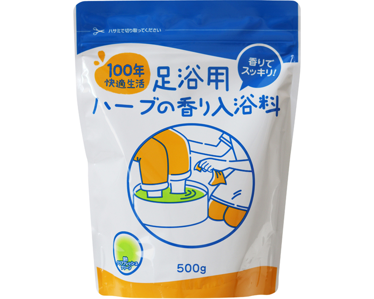その他 入浴剤 100年快適生活　足浴用ハーブの香り入浴料 / HSB　500g 高齢者・介護・マックス