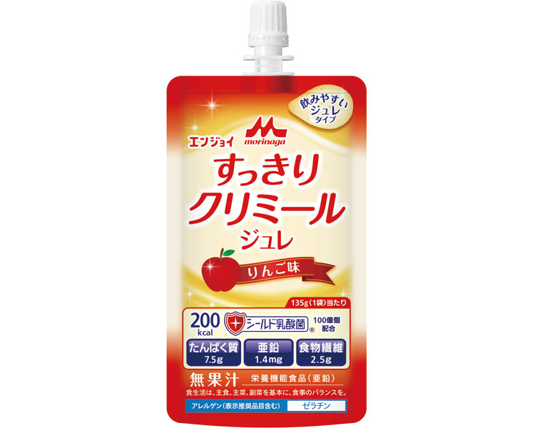 エンジョイすっきりクリミールジュレ　りんご味 / 0655589　135g×24個