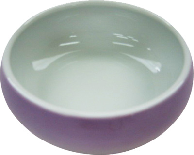 夢食器虹彩　4寸鉢 / No.4　淡紫