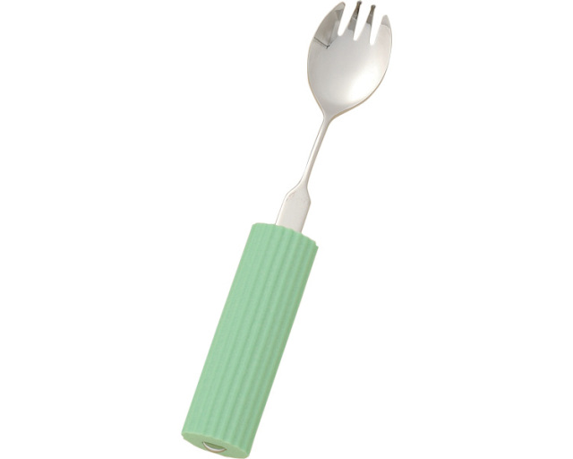 オールステンレスハンドル・シリコンスポンジ付 / N-6/SS-2　スプーン・フォーク兼用小