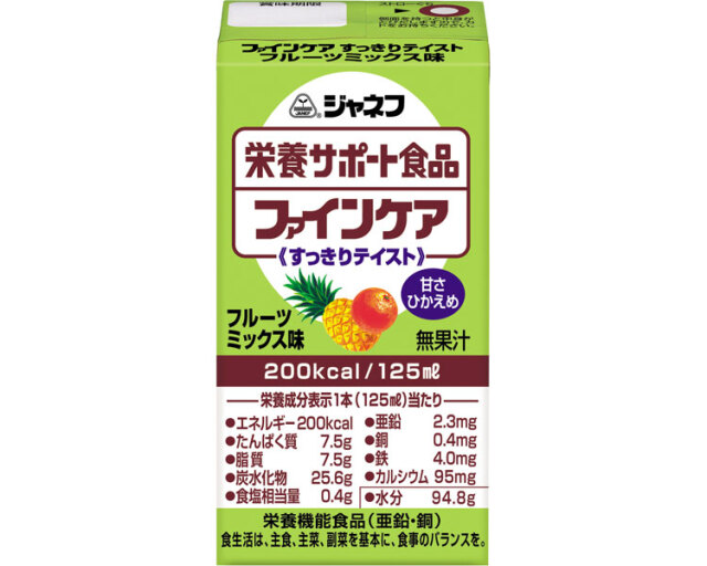 ジャネフ　ファインケア　すっきりテイスト　フルーツミックス味 / 12962　125mL