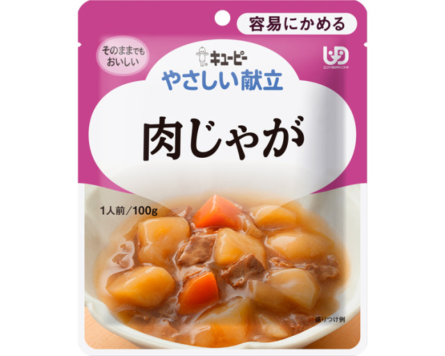 キューピーやさしい献立　Y1-19　肉じゃが / 33350　100g