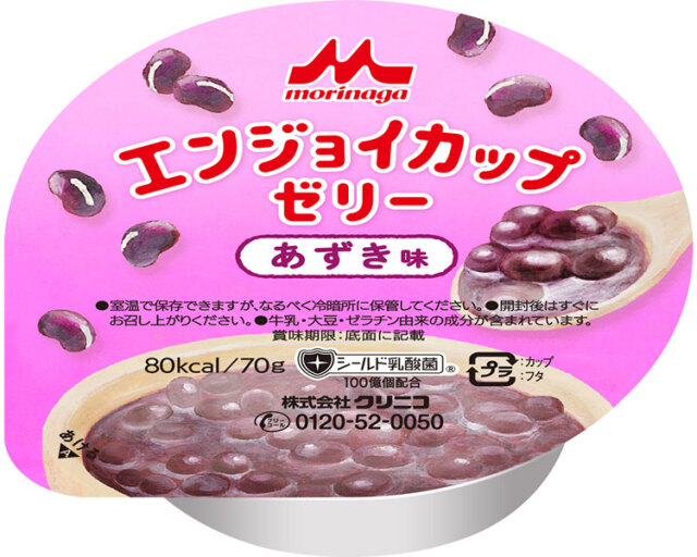 エンジョイカップゼリー　あずき味 / 0652347　70g