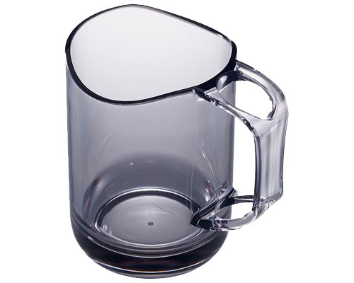 水が切れるスタンドマグ / グレー