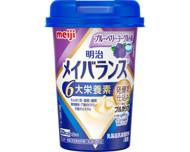 明治　メイバランスMiniカップ　ブルーベリーヨーグルト味 / 1415457　125mL