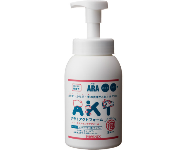 その他 清拭剤 アラ！　アクトフォーム　あたま・からだ用 / 00001515　550mL 高齢者・介護・フェニックス