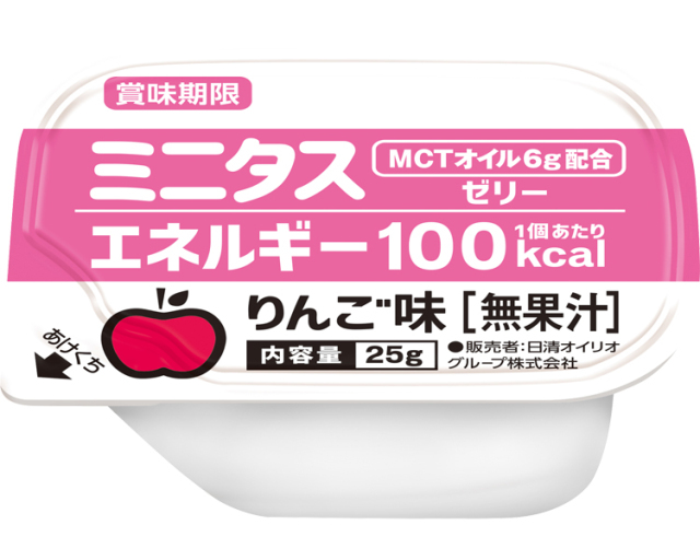 ミニタス　エネルギーゼリー　りんご味 / 021147　25g×9個